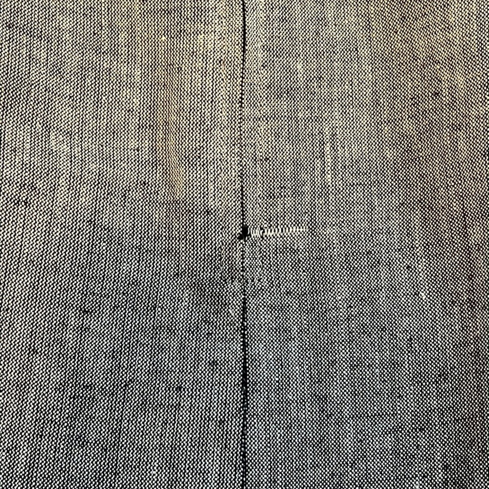 Gianni Sport Pencil Skirt Womens 12 Grey Rayon Linen Midi Vintage USA Officecore - Picture 6 of 8
